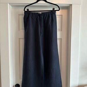 Aritzia Wide Leg Pants in Navy